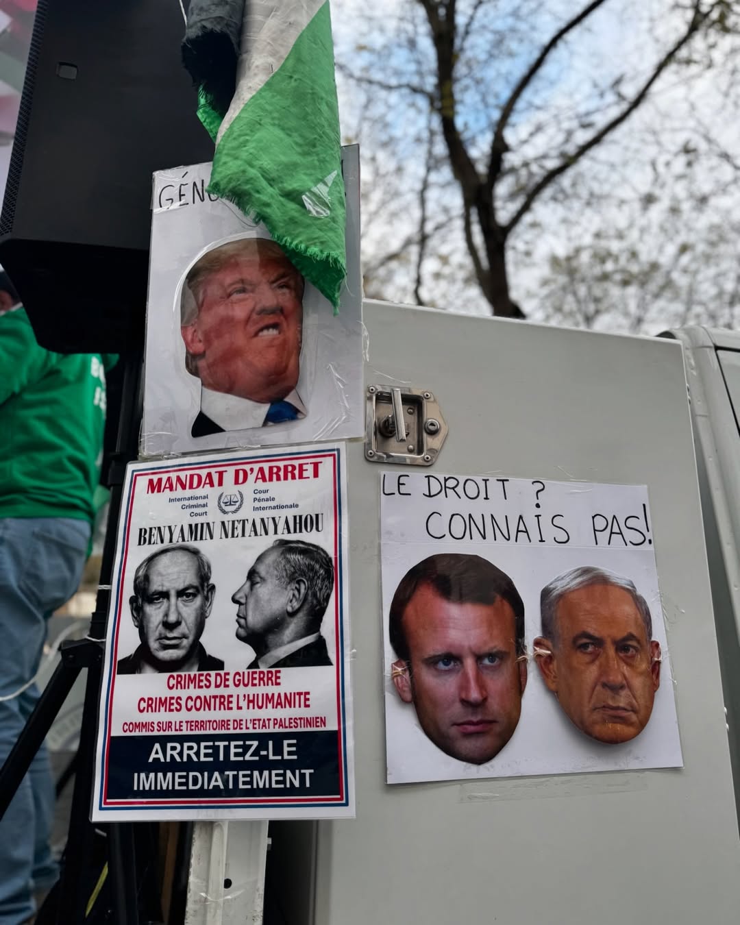 Pro-Palestine Rally in Paris Protesting Gaza Genocide