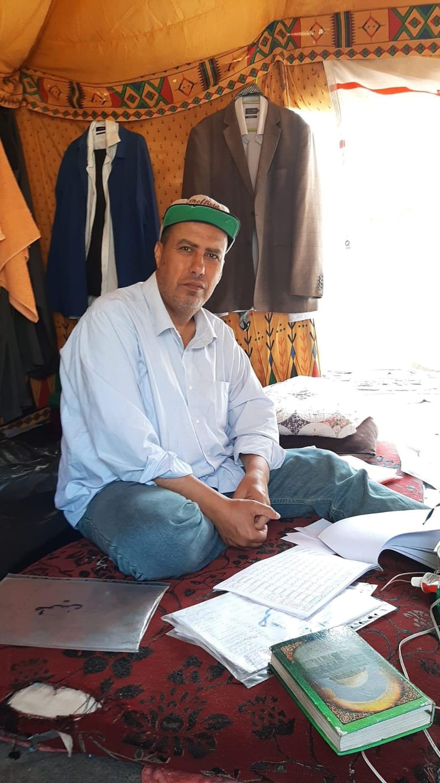 Gaza architect plans postwar home while displaced