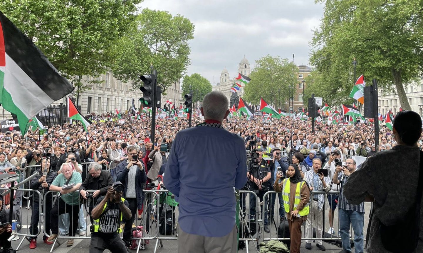 Corbyn Statement on Palestine Nakba Anniversary March
