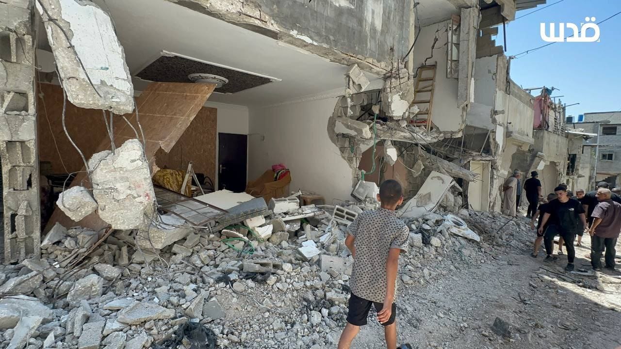 Israeli occupation’s invasion of Tulkarm refugee camp causes devastating destruction