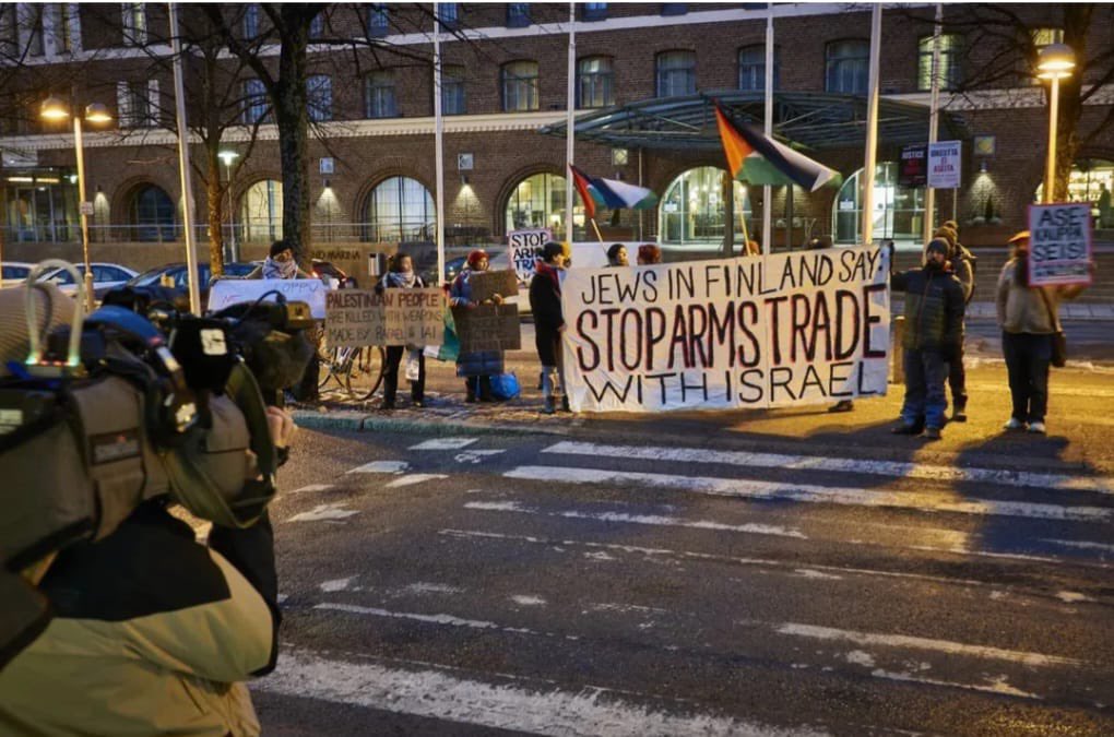 Activists Protest Israeli-Sponsored Tech Conference in Helsinki