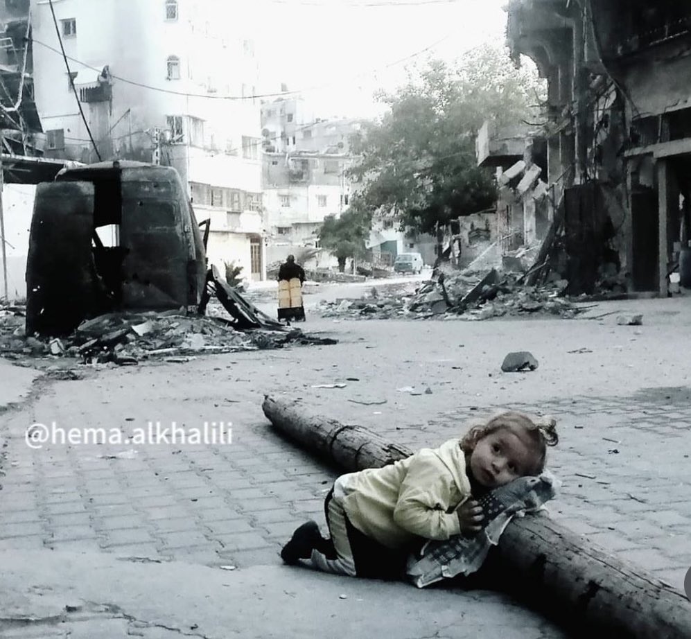 Children in Northern Gaza celebrate Eid by remembering dead parents