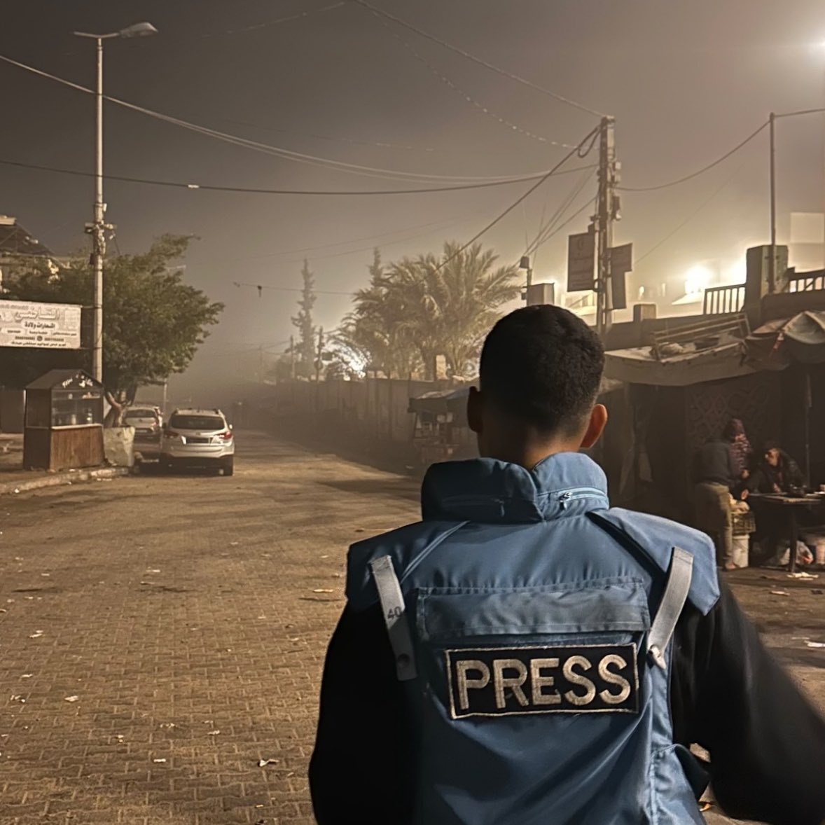 Journalist Reports Extremely Challenging Field Conditions in Khan Younis