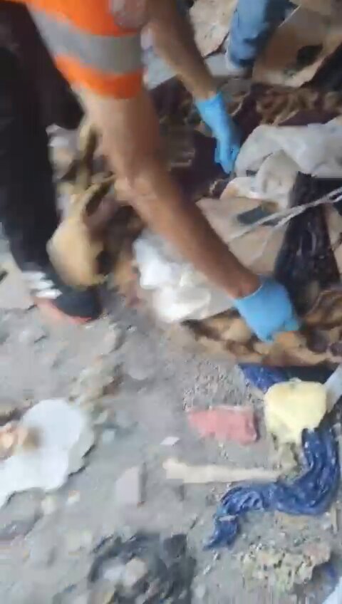 Israeli bombing of Al Falah School in Al Zaytoun
