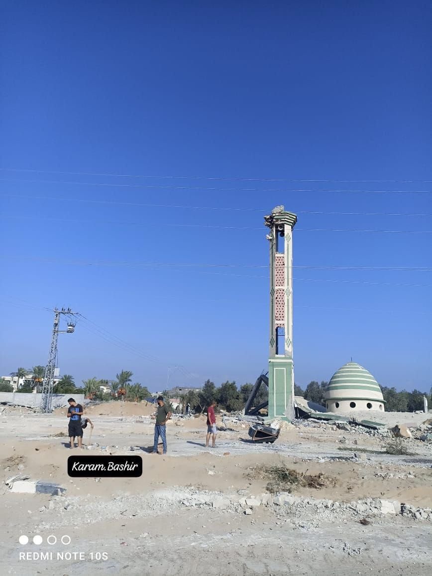 IOF Destruction Documented on Salah-al-Din Street, Deir Al-Balah