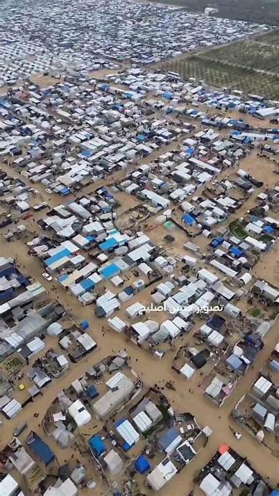 Gaza Flooding: 35,000 Tents Submerged, Genocide Concerns Raised