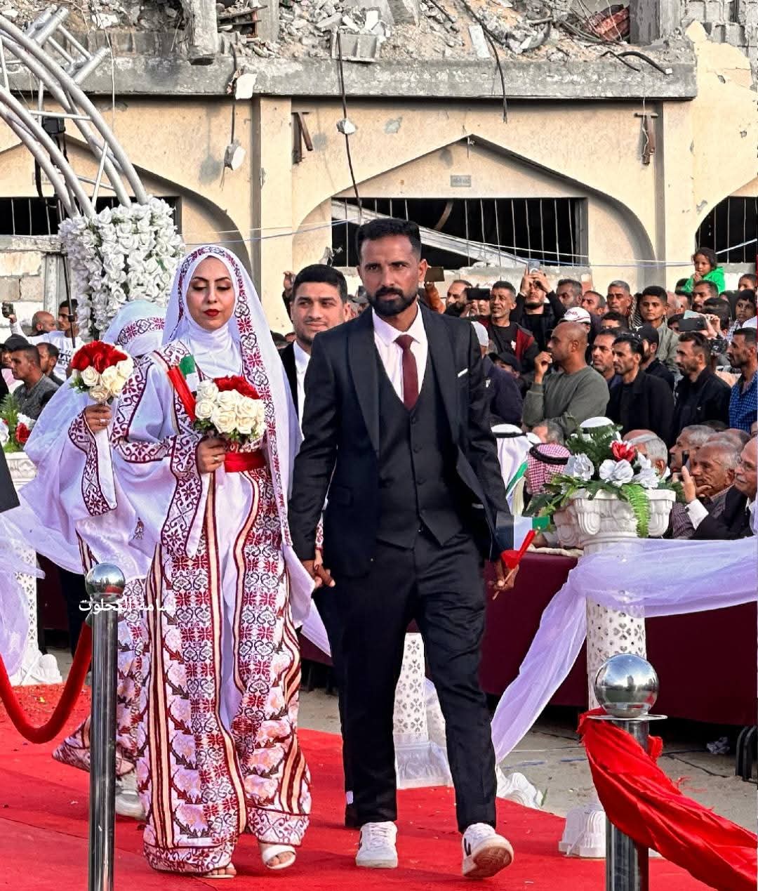 54 Grooms Celebrate Wedding in Gaza with UAE Support