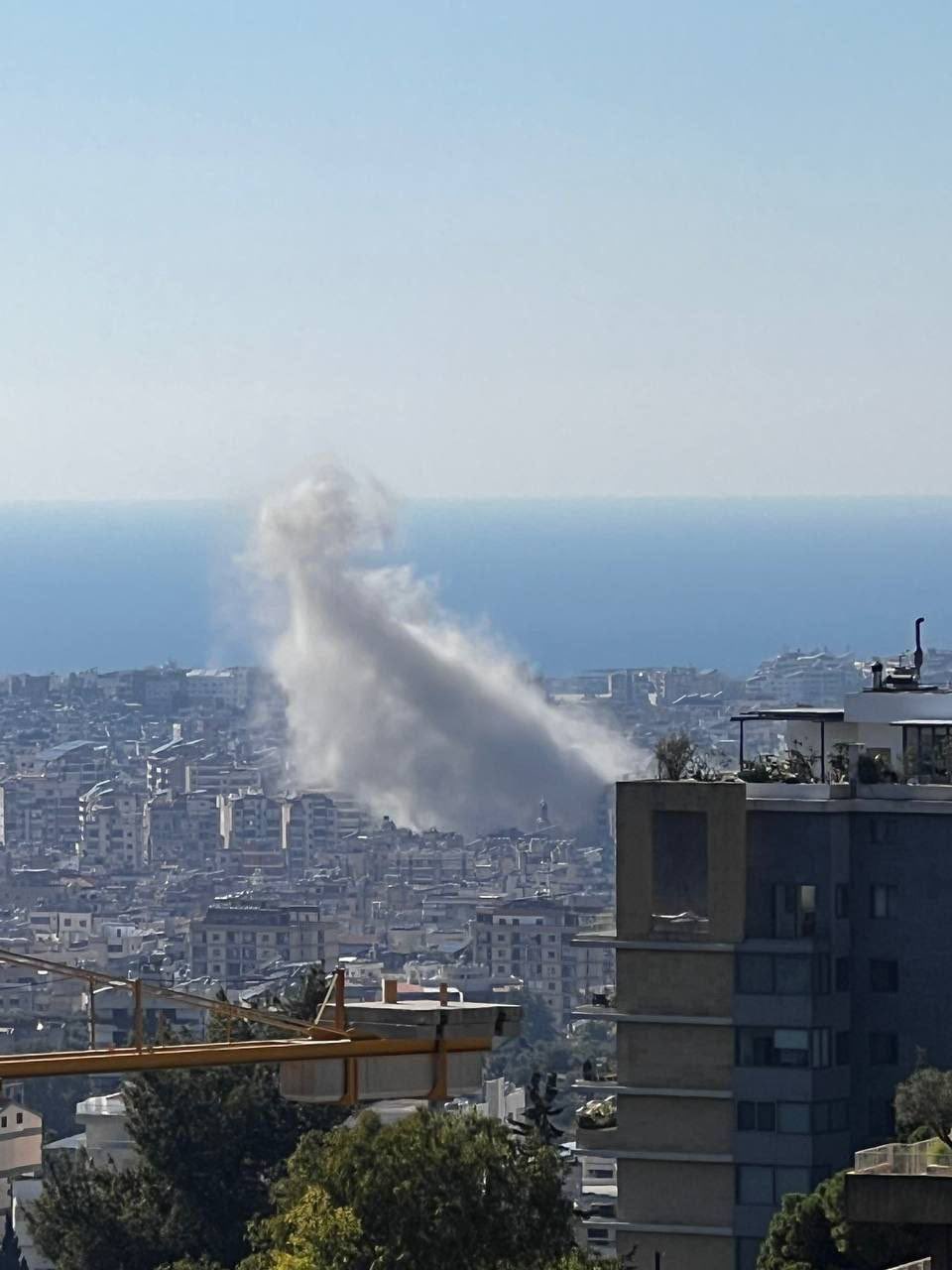 Israel Drops Bombs on Civilian Areas in Beirut