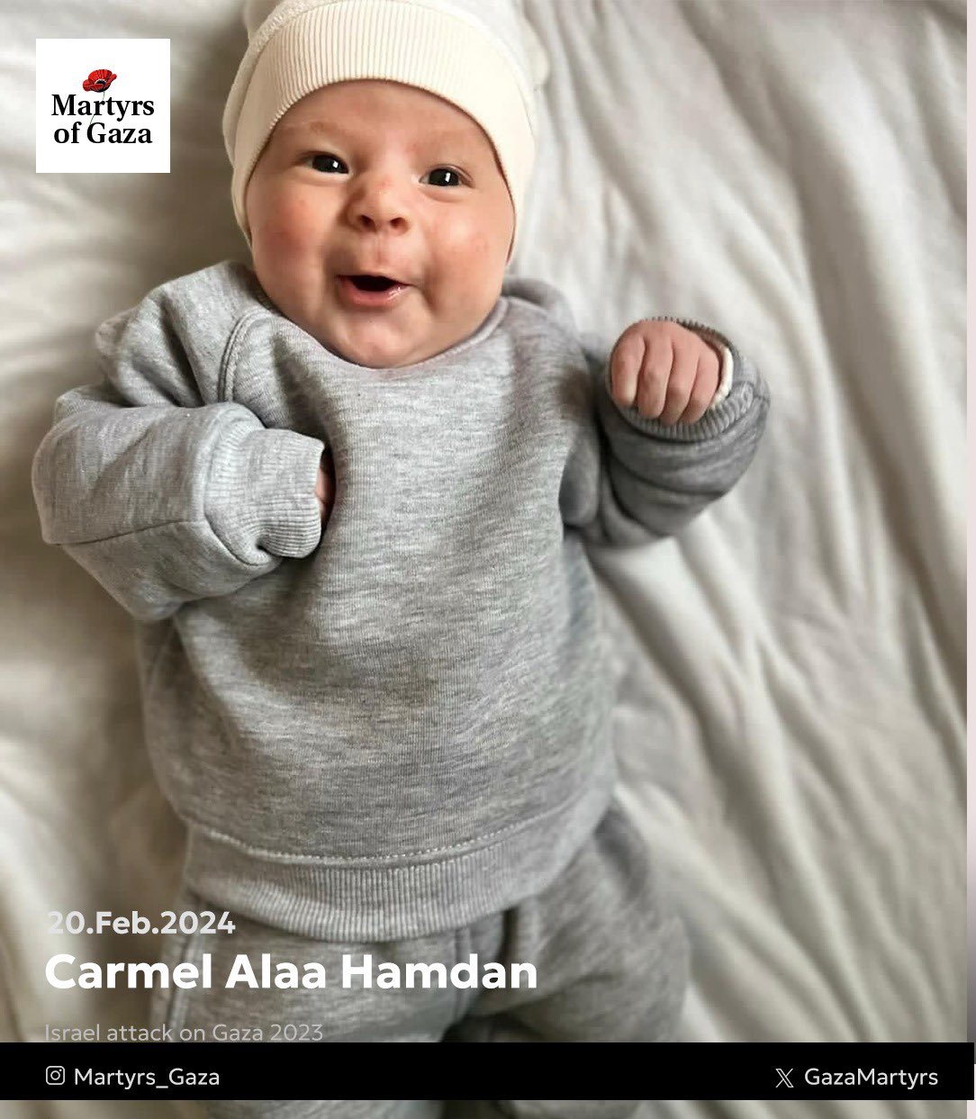 Infant Killed in Gaza: Story of Carmel