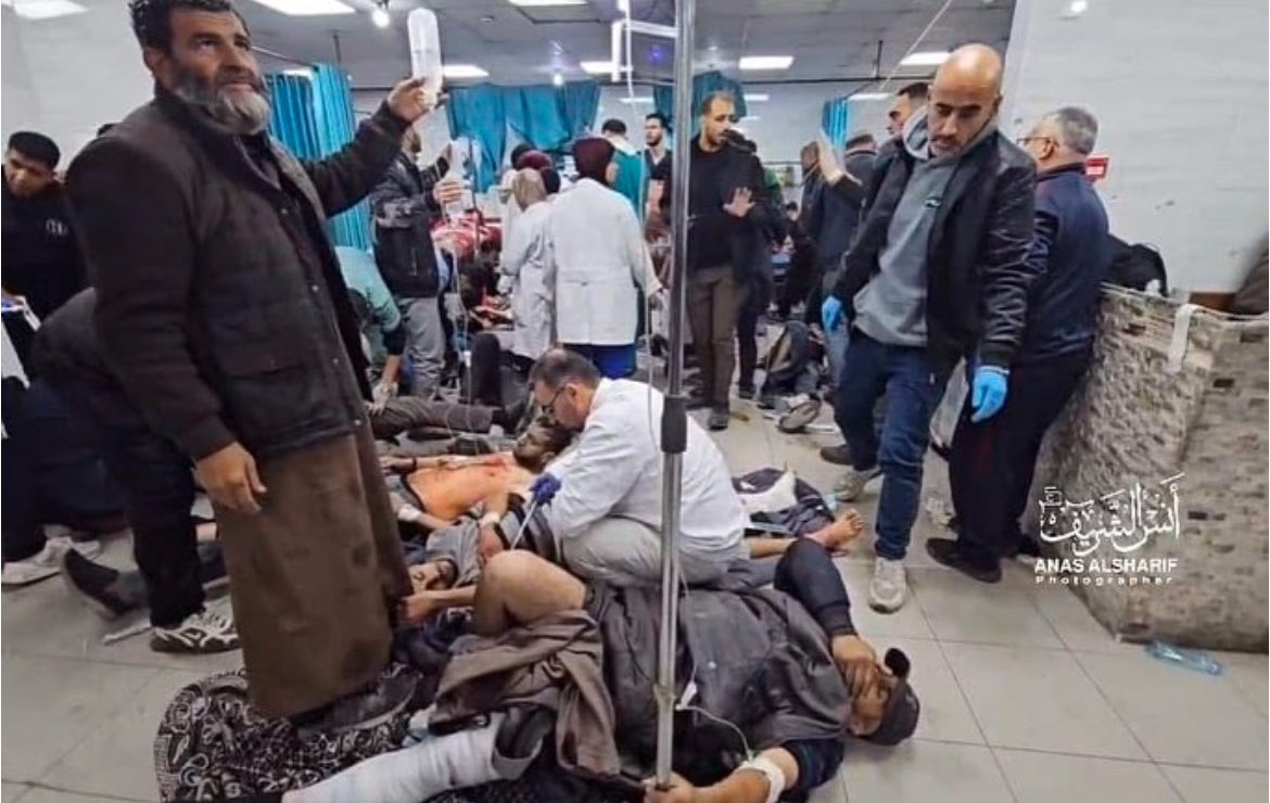 Bodies Left Unburied in Gaza Strip City Beit Lahia
