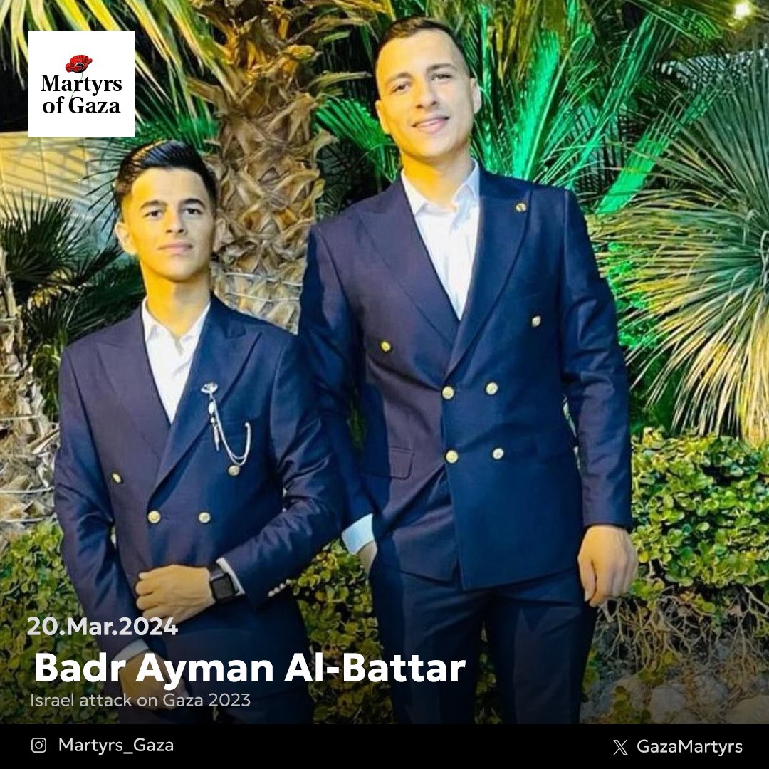 Badr Ayman Al-Battar, 24, remembered as hardworking family supporter