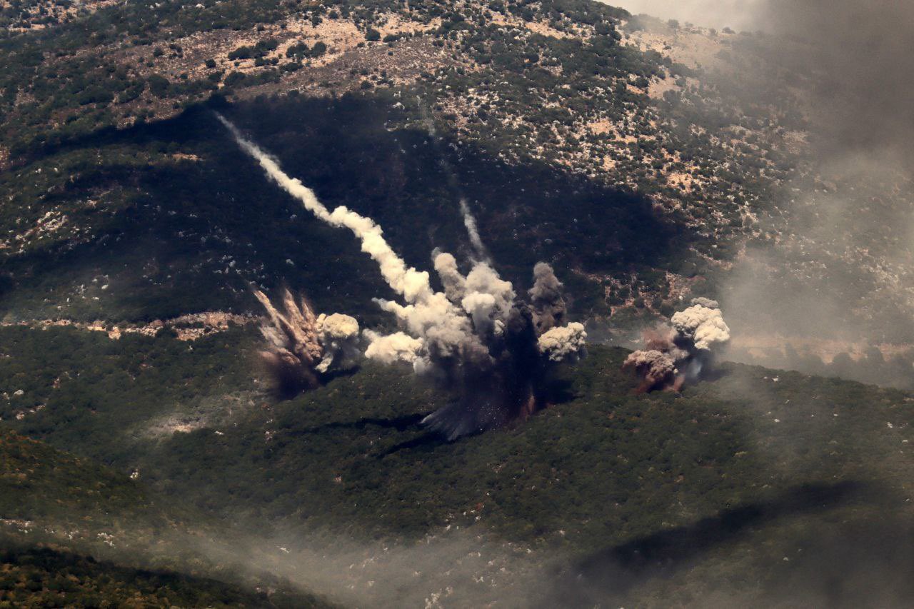 Israeli Attacks on Southern Lebanon Documented in Footage