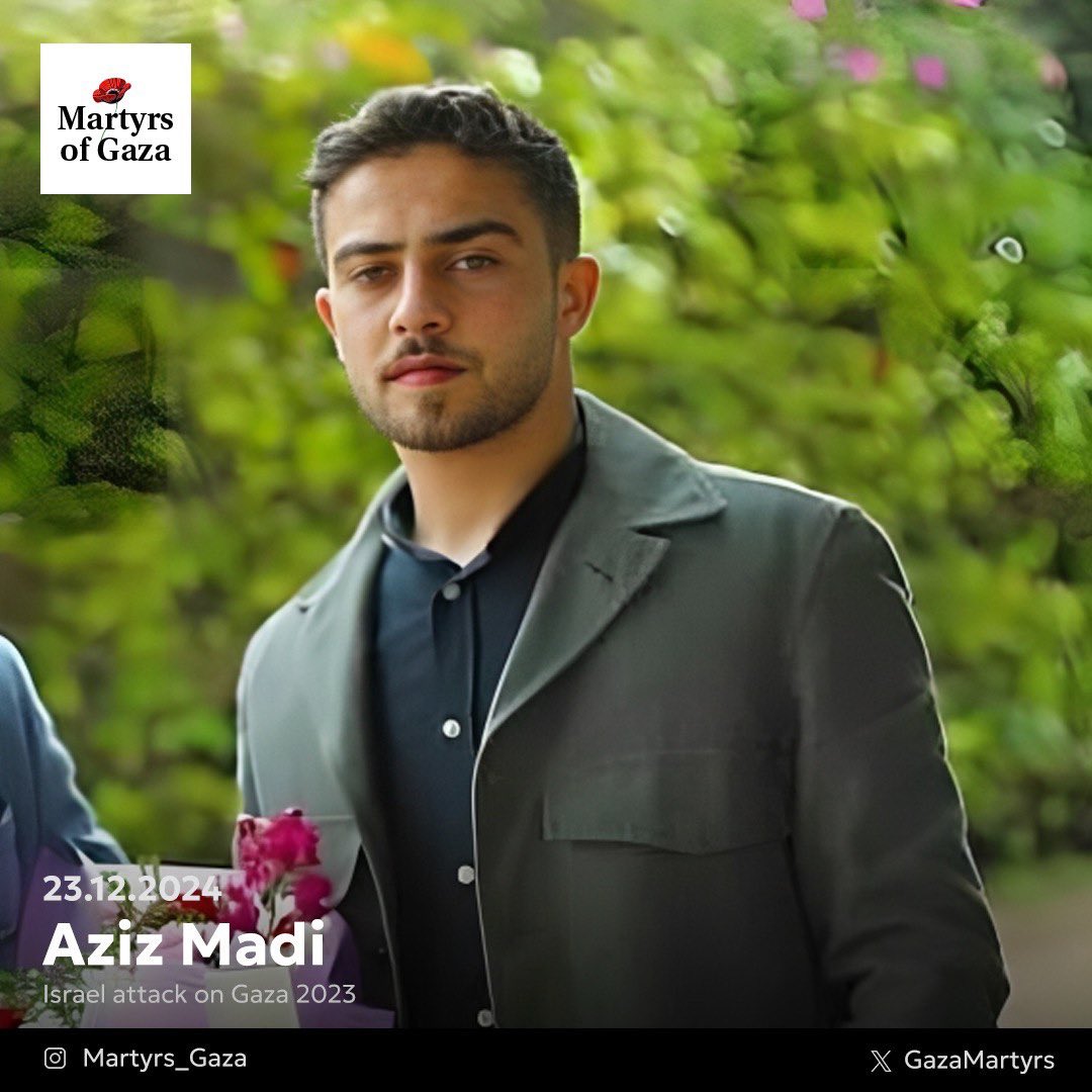 Palestinian graduate Aziz Madi shares life story from Gaza