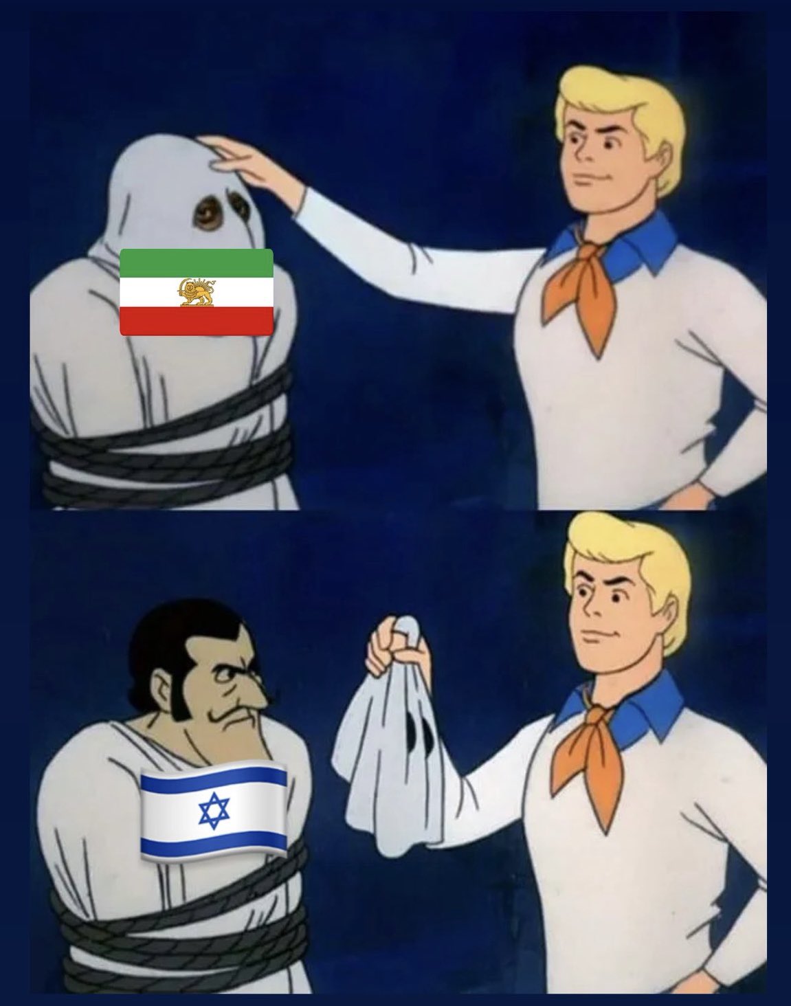 Iran Libya Syria Same Propaganda Script Mossad CIA