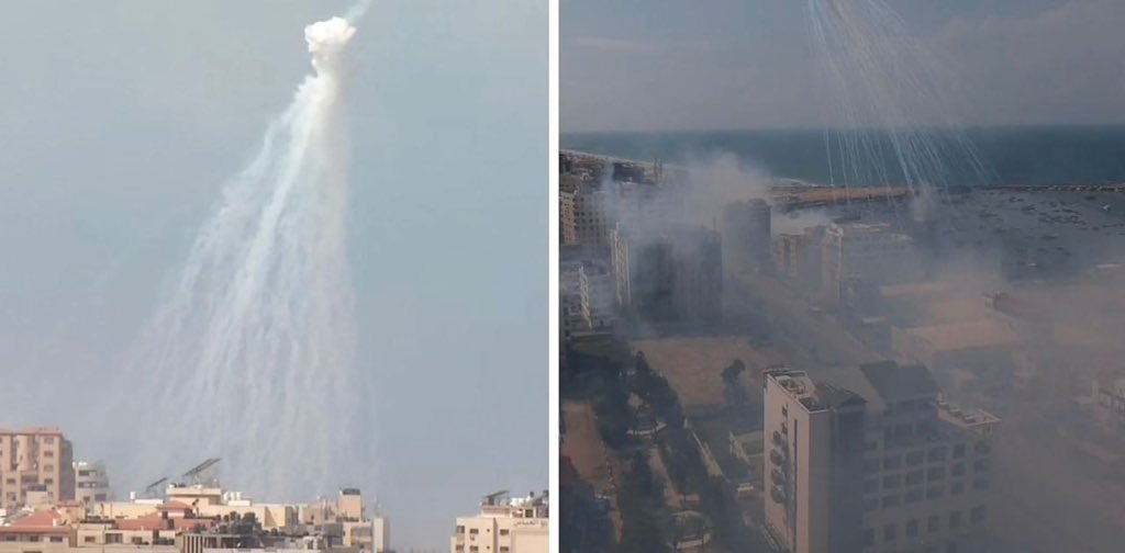 Israel Allegedly Uses Banned White Phosphorus in Gaza Port