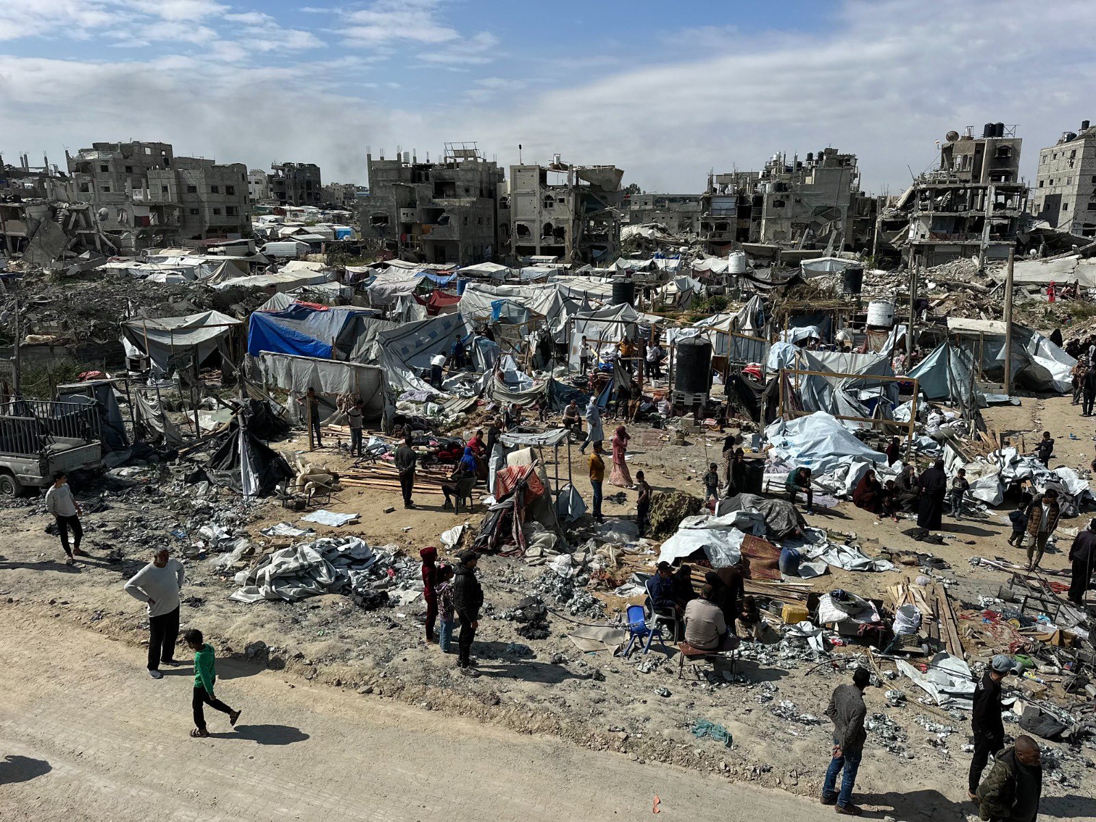 Mother and baby killed in Israeli bombing of tent in Al Mawasi