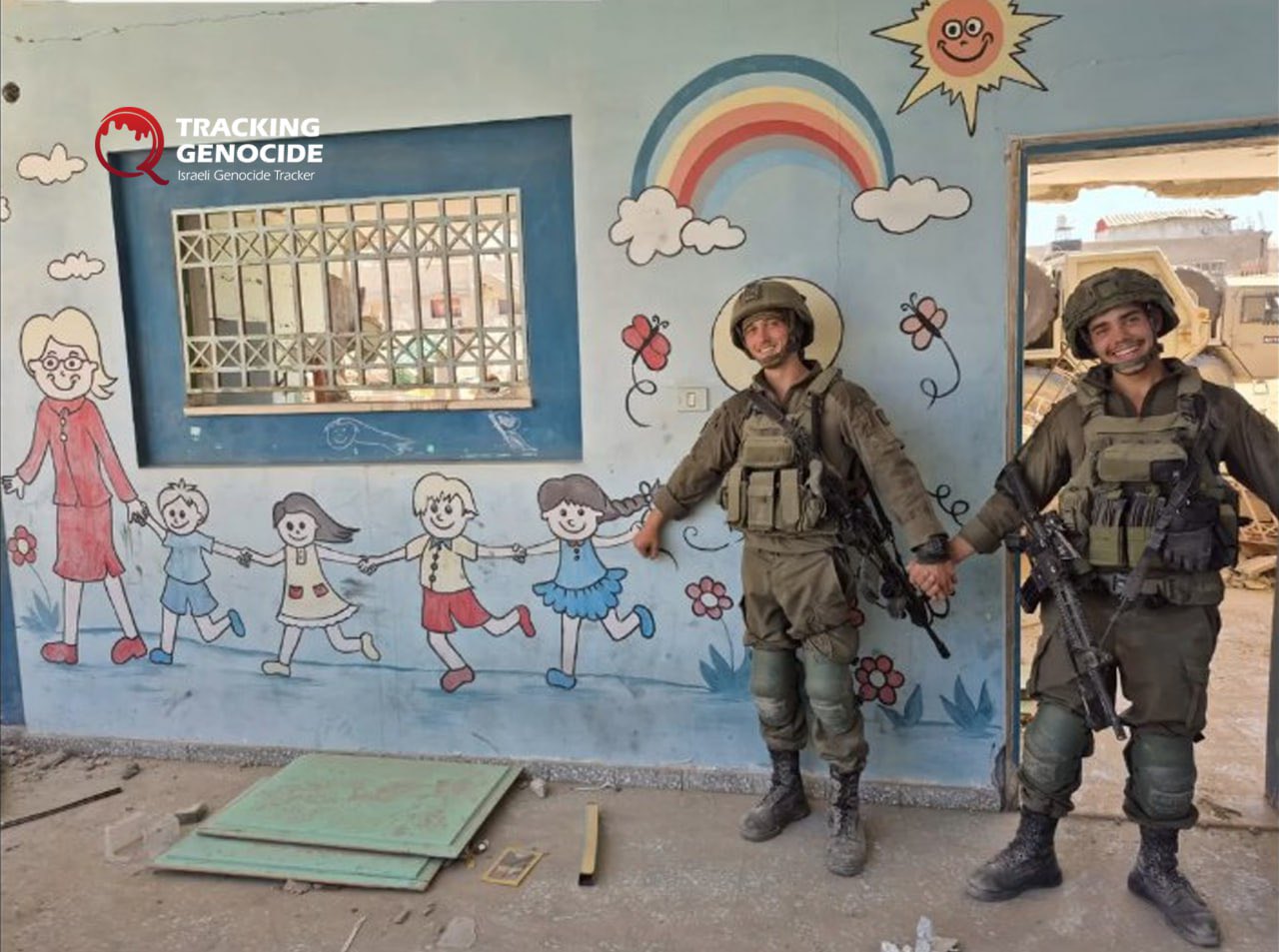 Israeli forces use schools as military bases in Gaza campaign