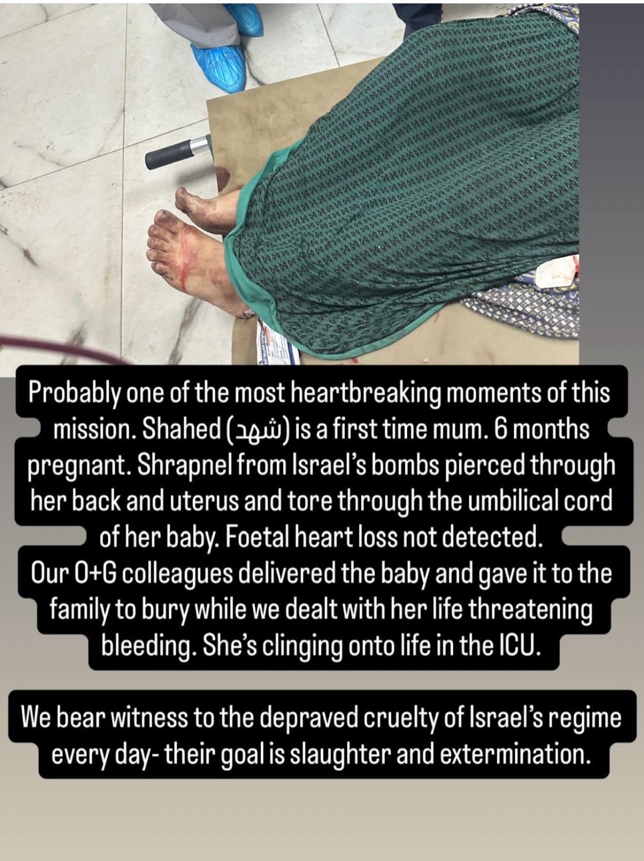Surgeon Documents Testimonies of Israeli Airstrike Victims in Gaza