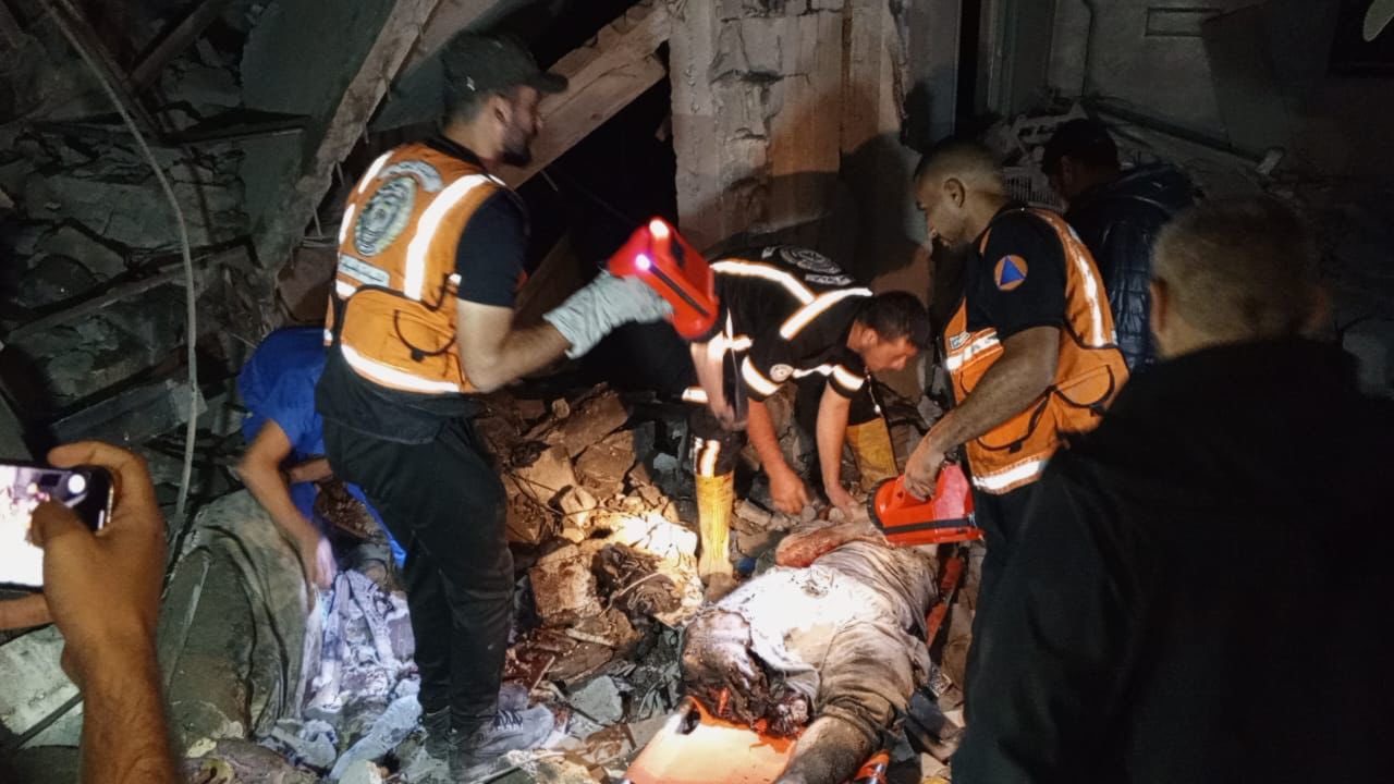 Civil Defence Reports Nine Deaths in Gaza Bombings