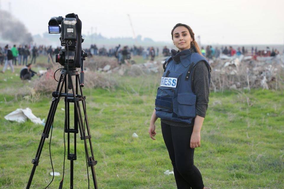 Journalist Hind al-Khudari praised for documenting Gaza conflict