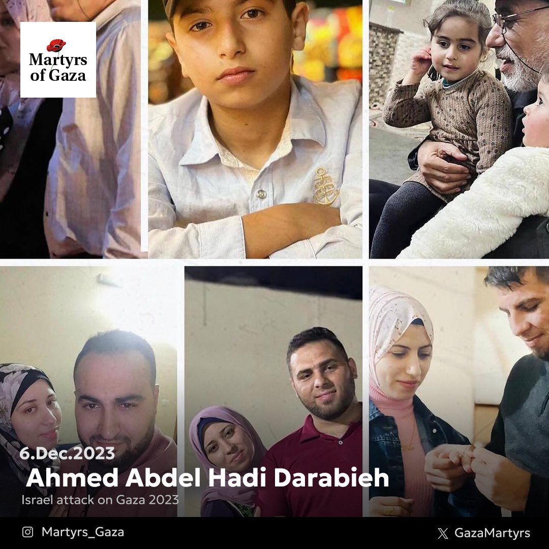 Family killed in Gaza, newborn daughter named after loss