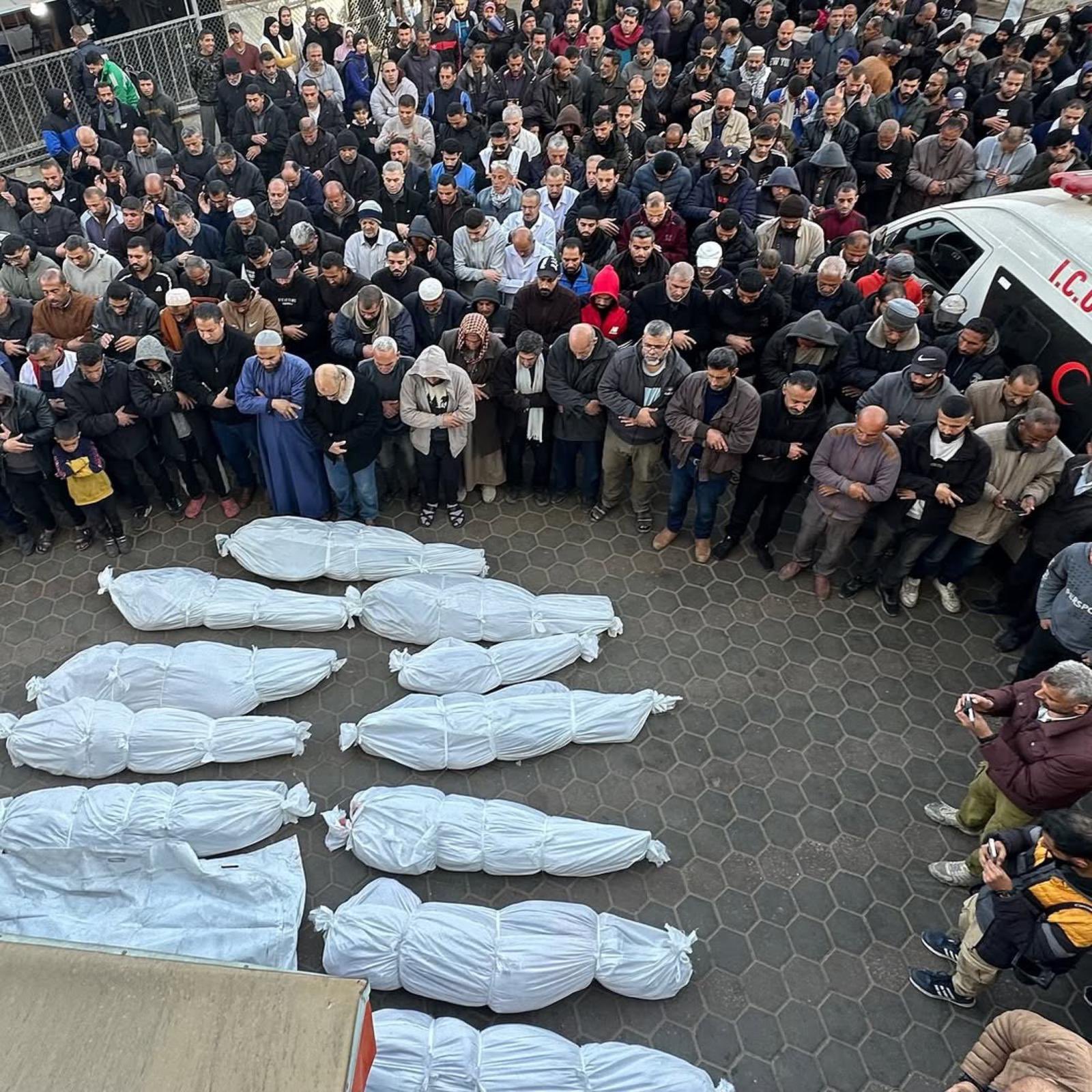62 Palestinians Killed in Gaza in Last 24 Hours