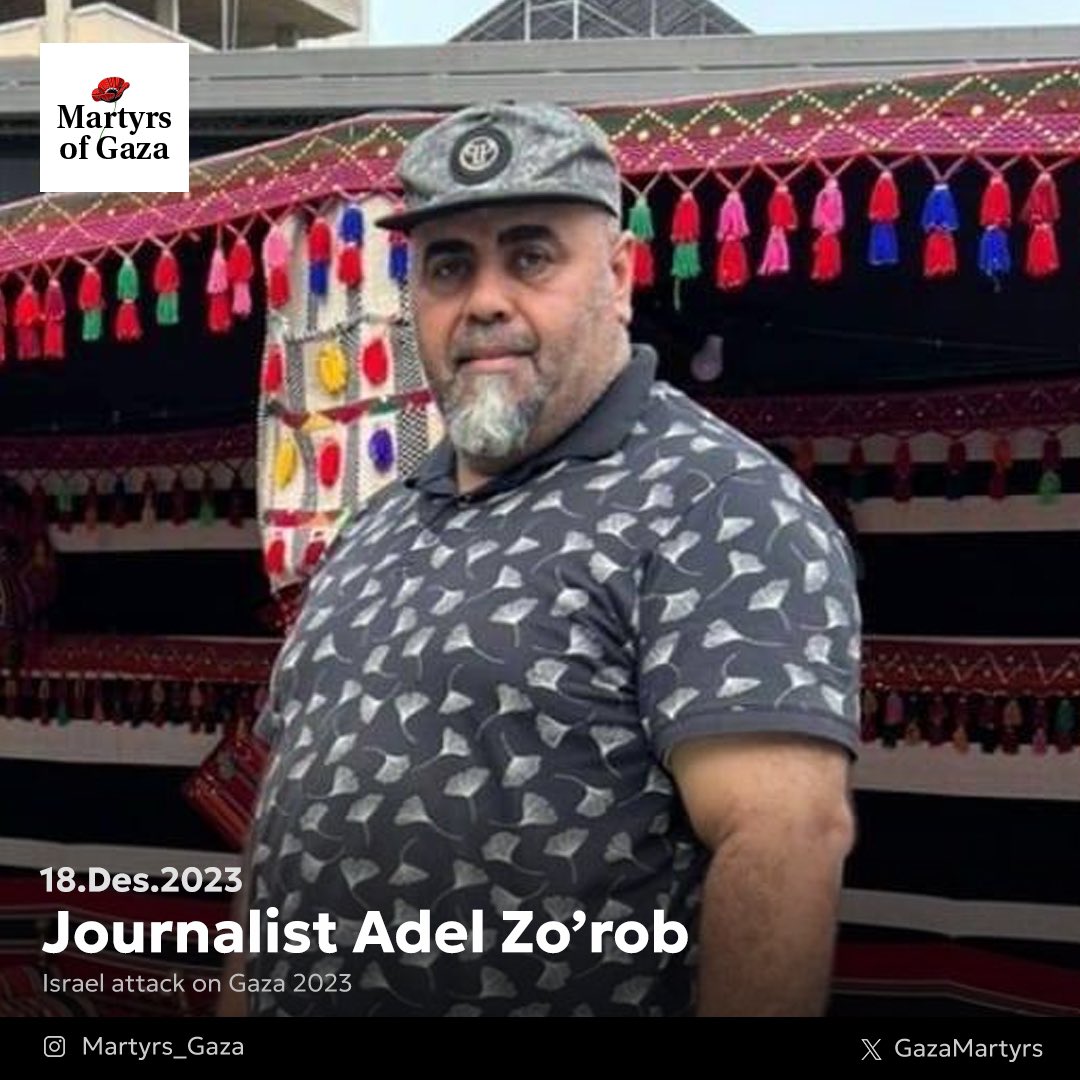 Journalist Adel Zaarab killed documenting Israeli occupation crimes