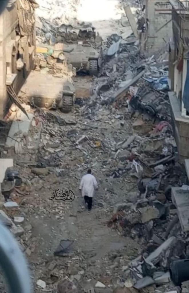 Dr. Hussam Abu Safiya taken by Israeli army during Kamal Adwan Hospital raid