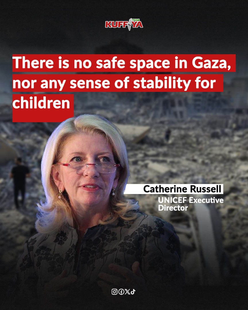 UNICEF Director Condemns Israeli Strike on Gaza Children