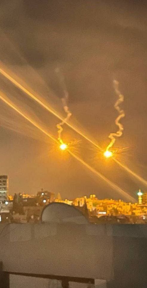 Flare bombs and airstrike launched over Nour Shams refugee camp
