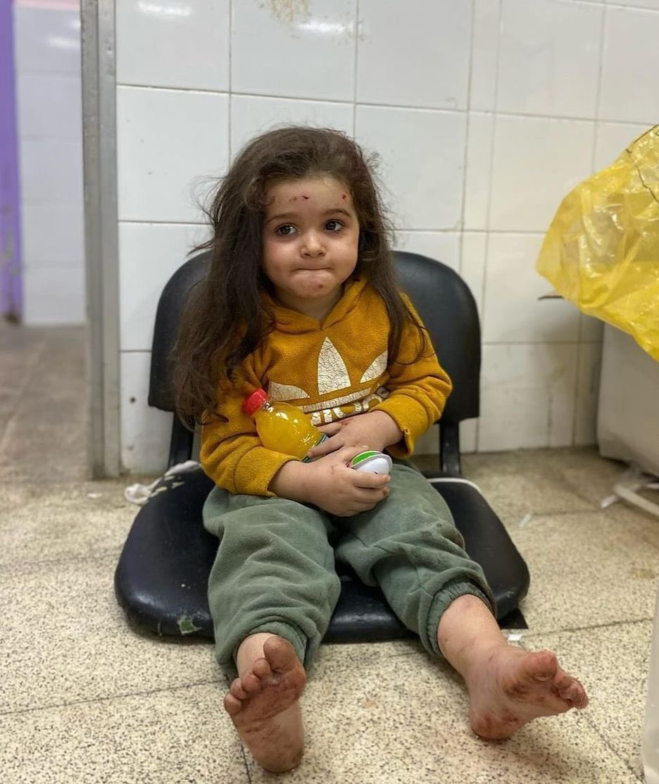 Three-Year-Old Palestinian Orphan Julia Loses Parents in Gaza