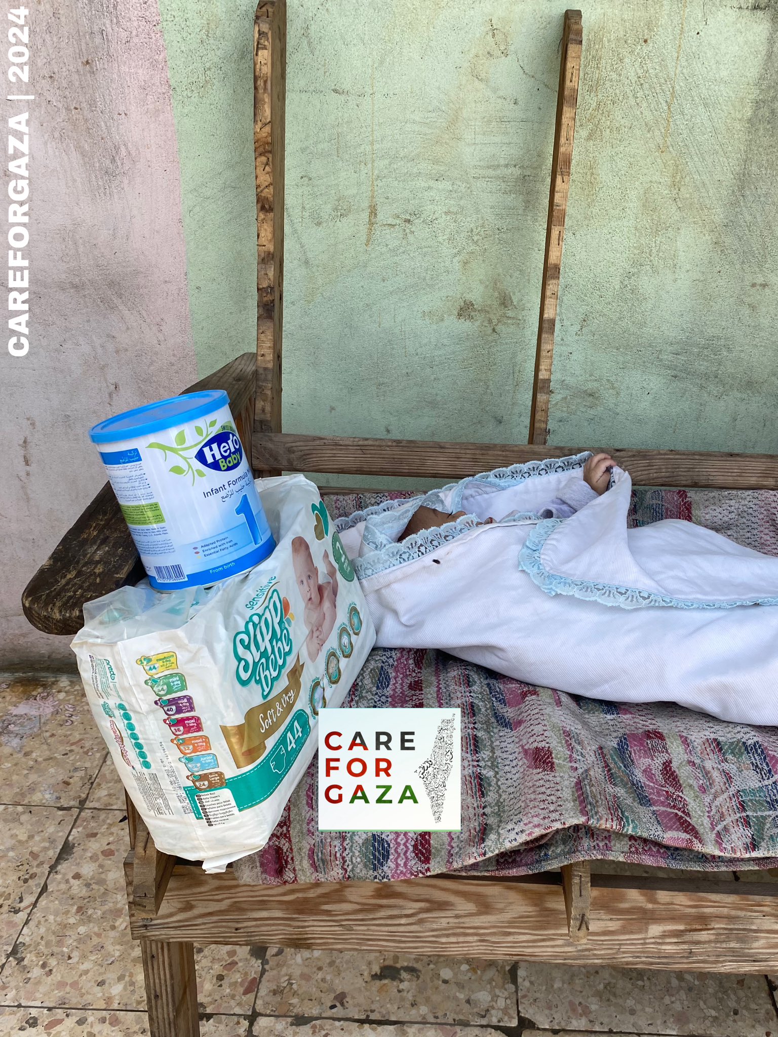 Support CareForGaza relief efforts in Palestine