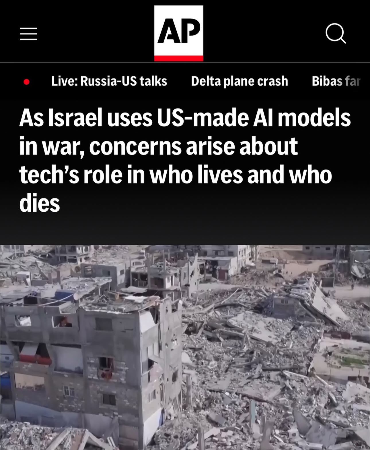 Tech Giants Provide AI Services to Israel Military Operations