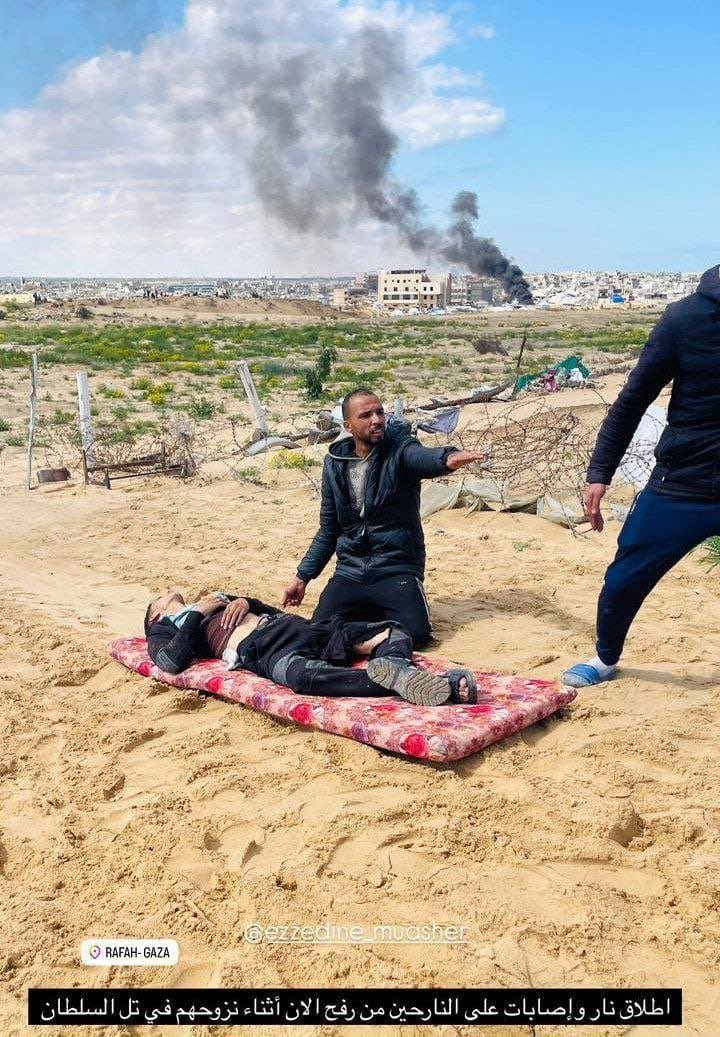 Israeli forces push Rafah residents to flee, open fire
