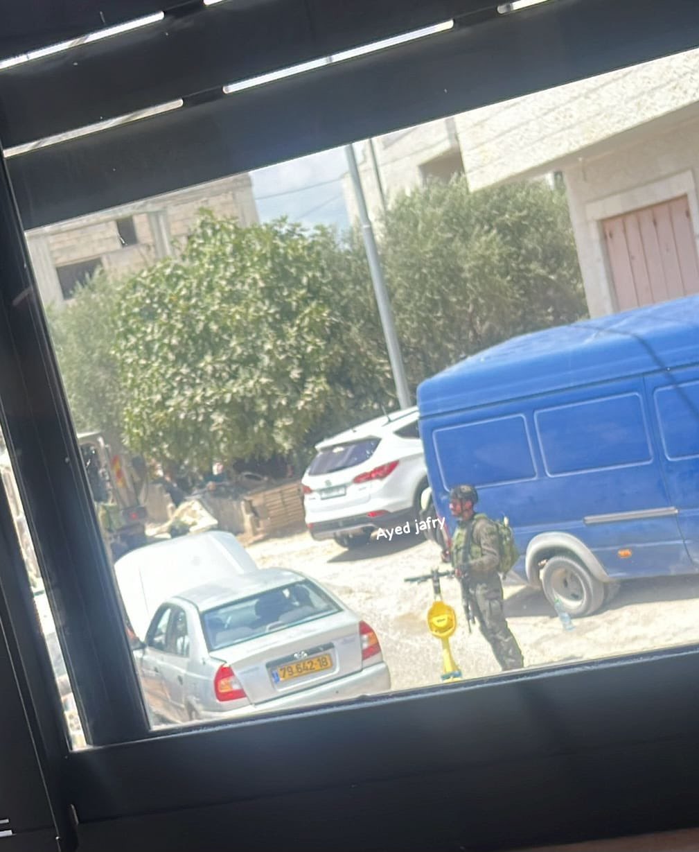 Israeli Soldier Allegedly Steals Scooter from Palestinian Boy