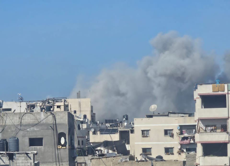 Israeli airstrike reported in Jabalia, northern Gaza