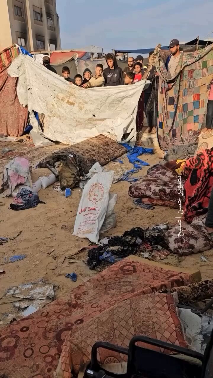 Seven Palestinian Civilians Killed in Israeli Airstrike West Khan Younis