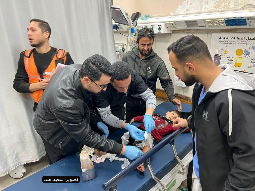 Israeli drone strike kills injures at Nasser Medical Complex Khan Younis