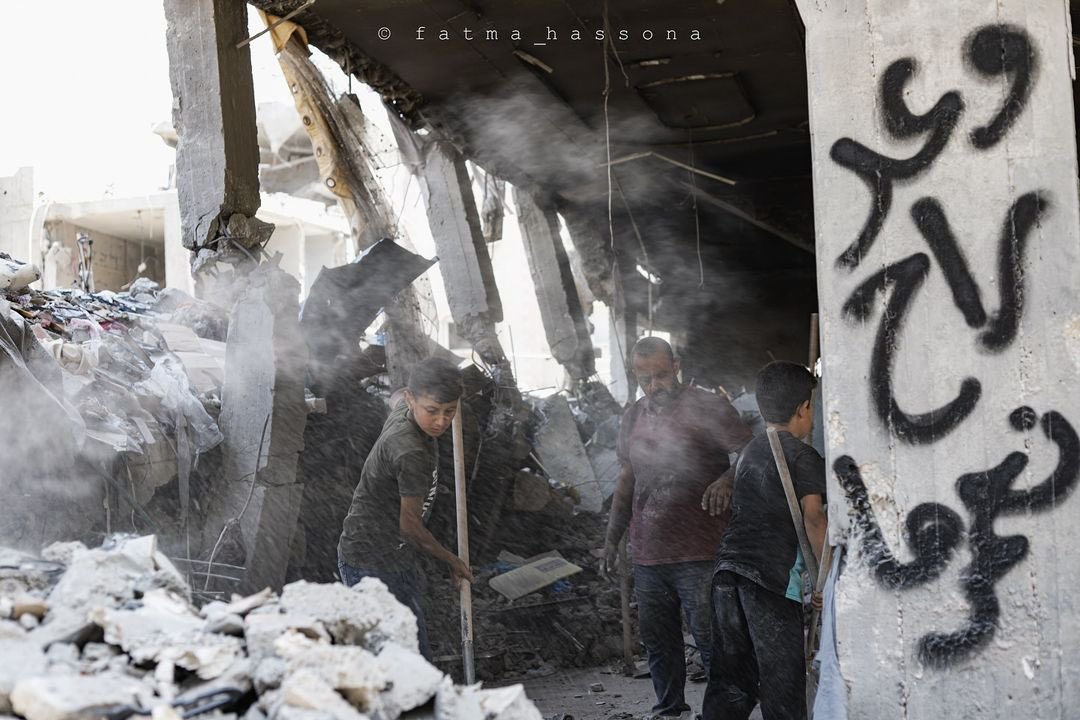 Palestinians Restore Homes in Jabalia Camp, Gaza