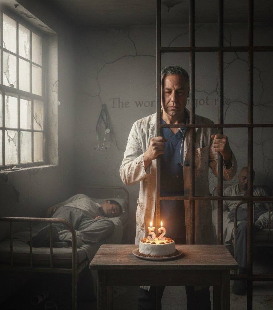 Doctor detained 329 days, family marks birthday without him