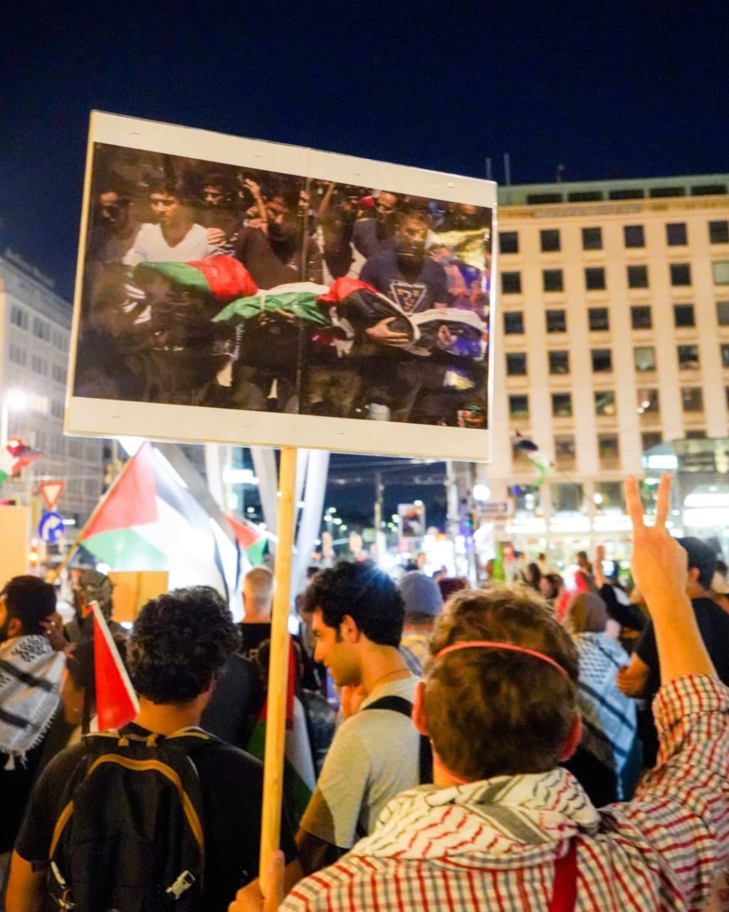 Pro-Palestine protesters march in Vienna against Gaza atrocities