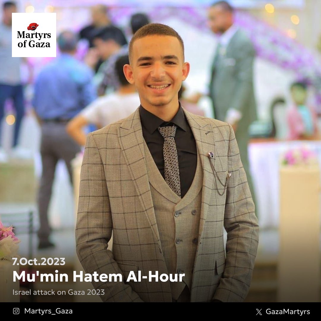 Mu’min Hatem Al-Hour: Young Palestinian Remembered as Martyr