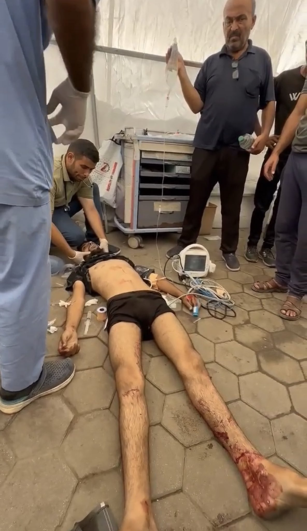 Five killed in Israeli bombing of Al Shati refugee camp
