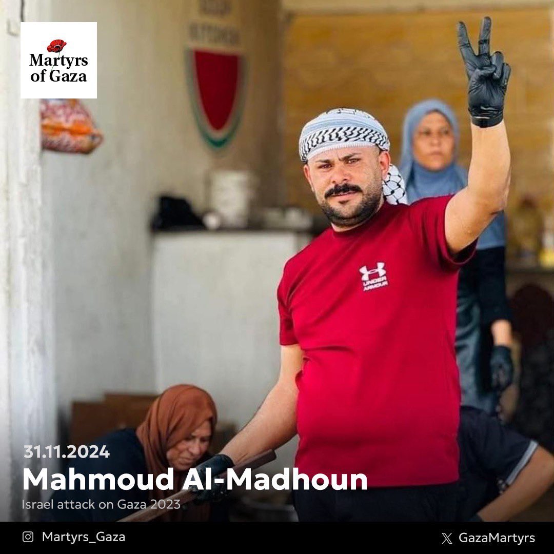 Chef Mahmoud Al-Madhoun remembered for humanitarian work Gaza