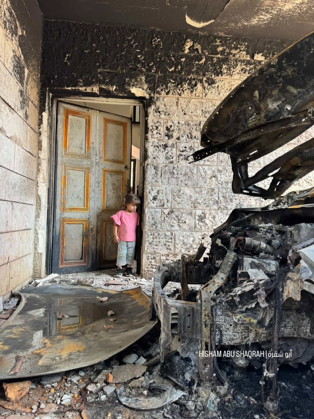 Palestinian Girl Witnesses Home Destruction by Settlers