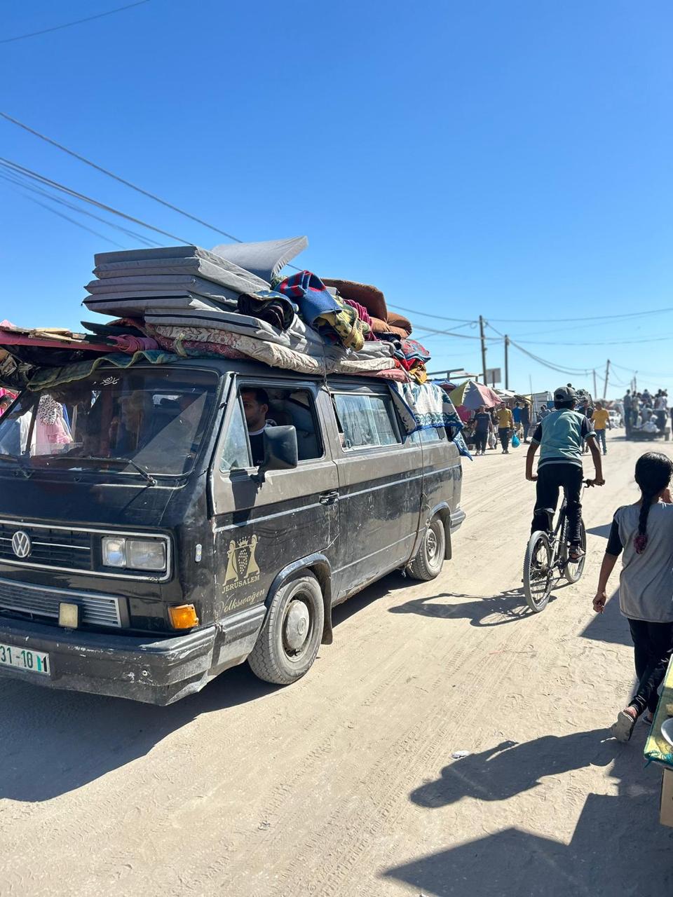 UNRWA Reports 80,000 Flee Rafah Since May 6 Military Operation