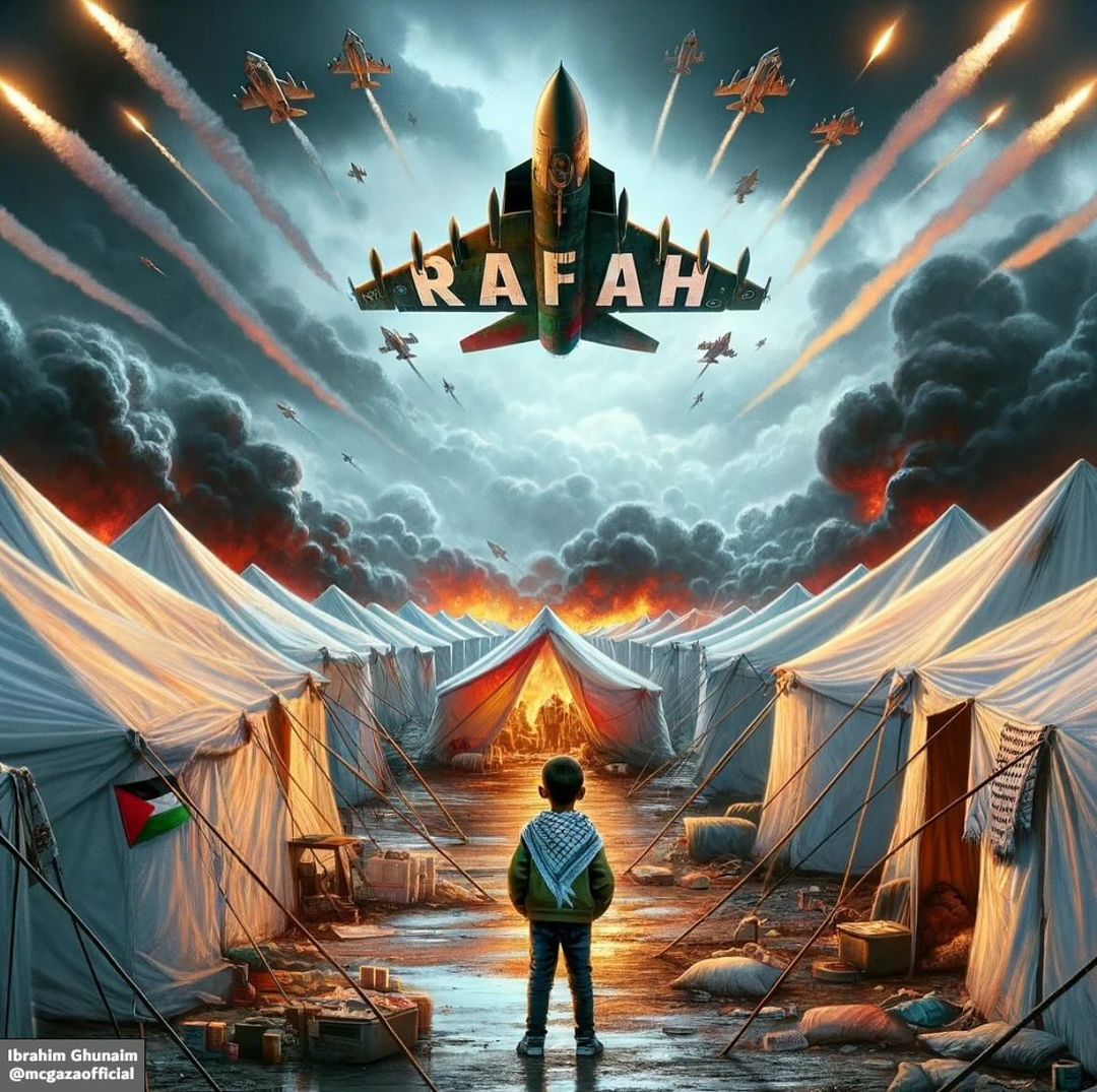 Israeli Bombardment of Rafah Safe Zone