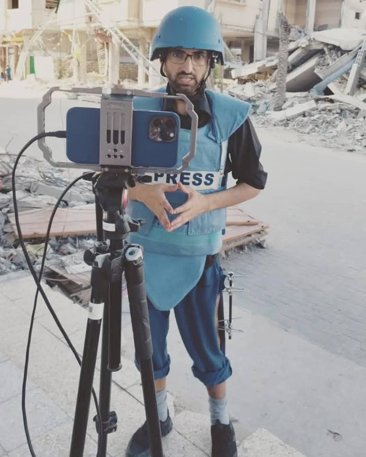 Journalist Muhammad Baalousheh killed by drone strike Gaza