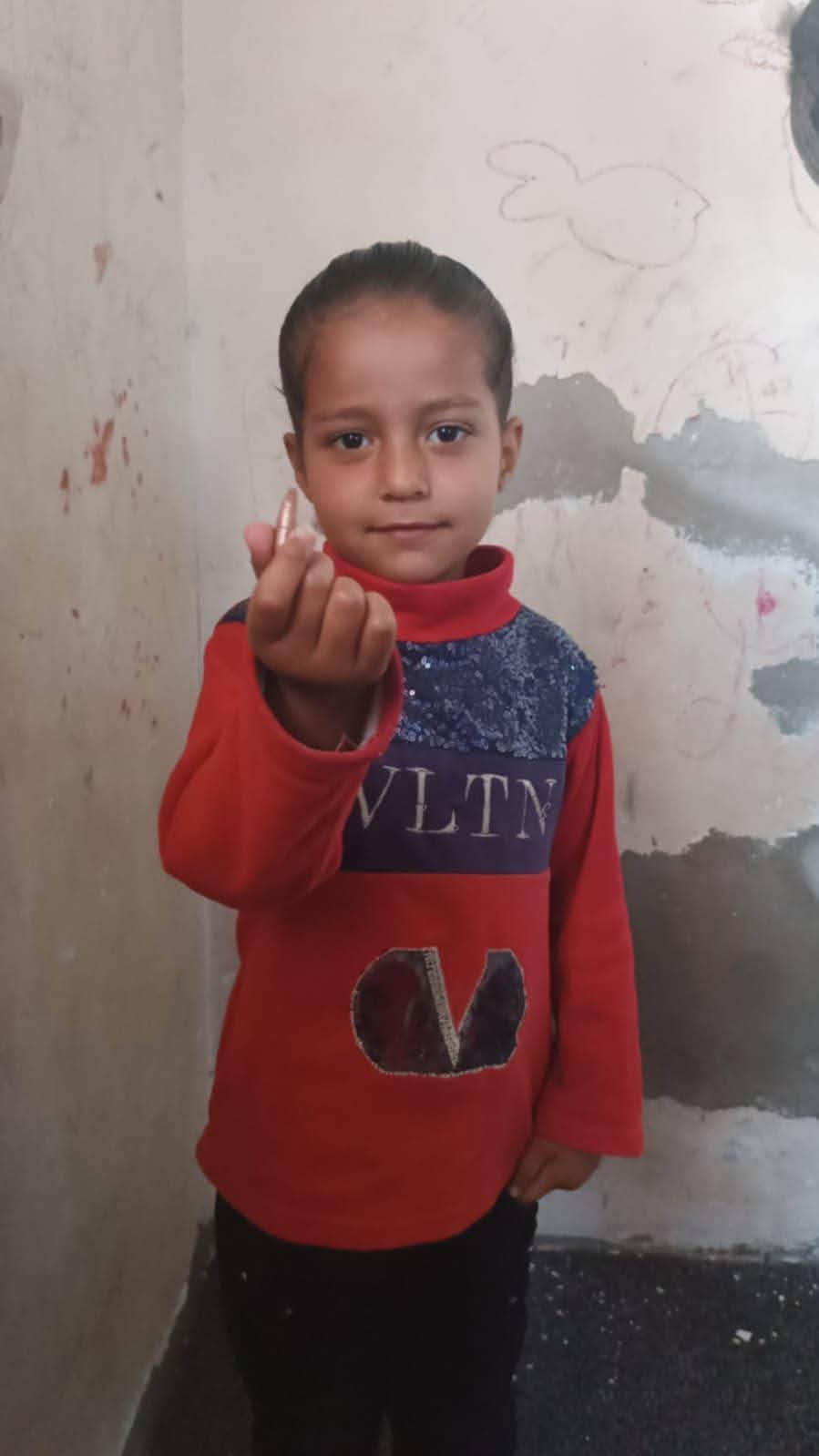 Child survives drone strike through asbestos roof in Gaza