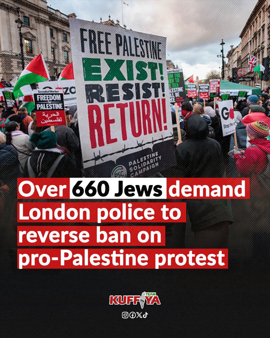British Jews Call for Police Reversal on Pro-Palestine Protest Ban